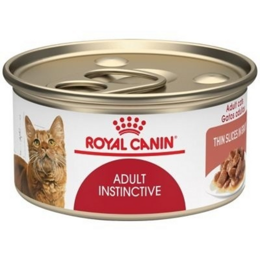 Royal Canin Feline Health Nutrition Adult Instinctive Thin Slices in Gravy Canned Cat Food