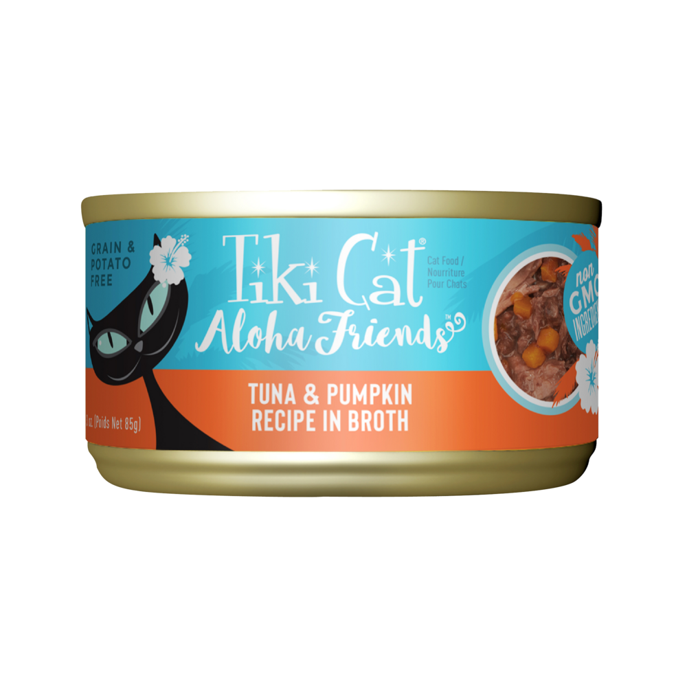 Tiki Cat Aloha Friends Grain Free Tuna with Pumpkin Canned Cat Food