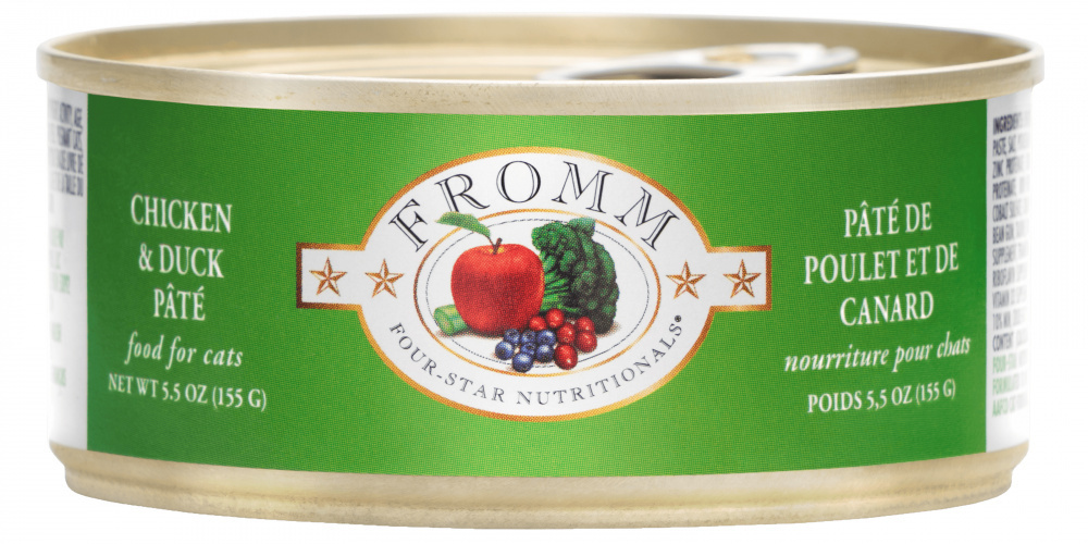 Fromm Four Star Chicken Duck Pate Canned Cat Food Concord Pet Foods Supplies Delaware Pennsylvania New Jersey Maryland