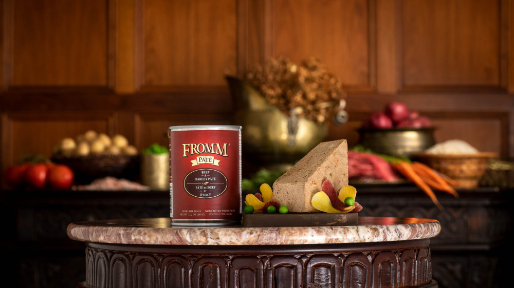 Fromm Beef & Barley Pate Canned Dog Food