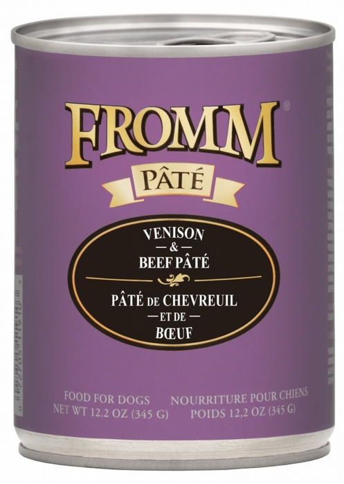 Fromm Venison & Beef Pate Canned Dog Food