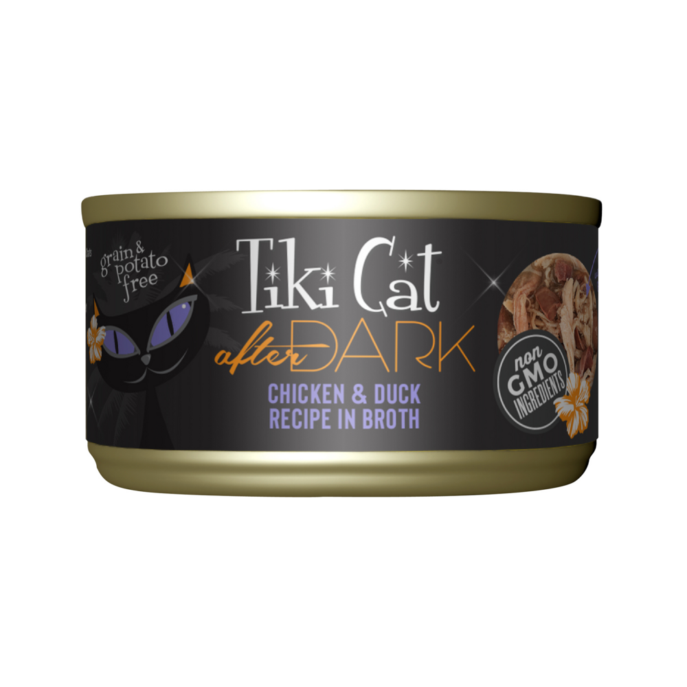 Tiki Cat After Dark Grain Free Chicken and Duck Canned Cat Food