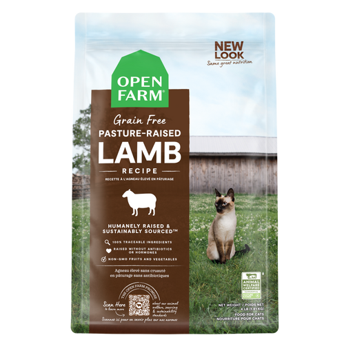 Open Farm Grain Free Pasture Raised Lamb Recipe Dry Cat Food