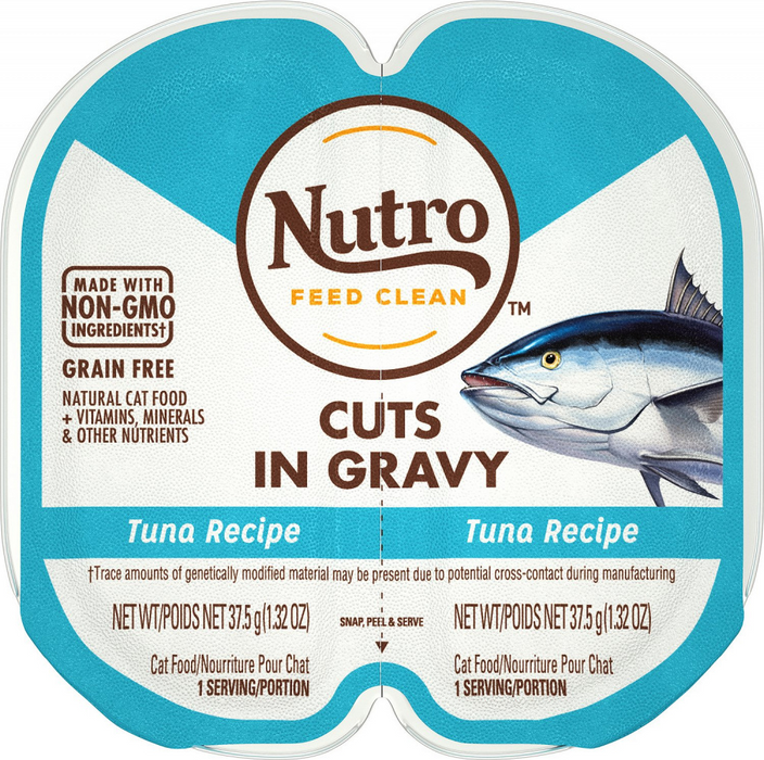 Nutro Perfect Portions Grain Free Cuts In Gravy Real Tuna Recipe Wet C Concord Pet Foods Supplies Delaware Pennsylvania New Jersey Maryland