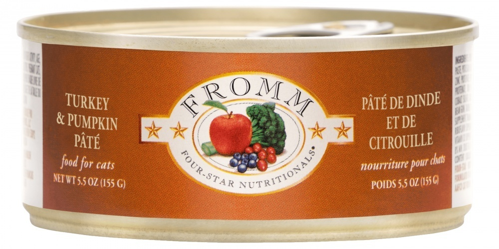 Fromm Four Star Turkey & Pumpkin Pate Canned Cat Food