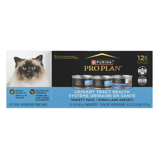 Purina Pro Plan Urinary Tract Health Variety Pack Canned Cat Food