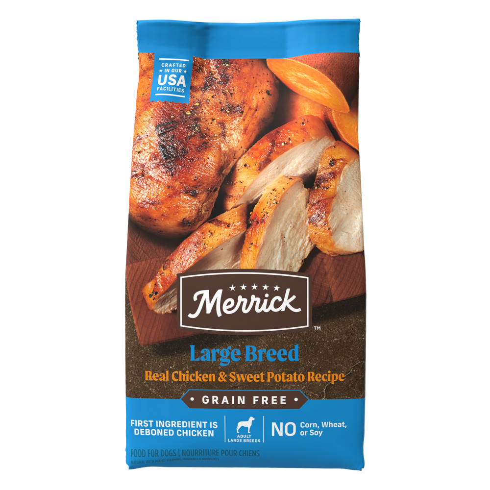 Merrick Grain Free Premium Large Breed Dry Dog Food Wholesome And