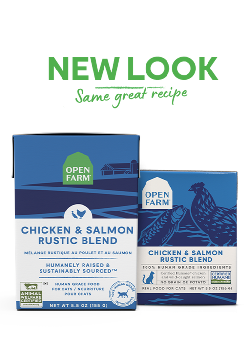 Open Farm Grain Free Chicken & Salmon Recipe Rustic Stew Wet Dog Food