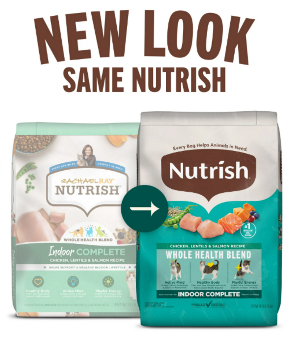 Rachael Ray Nutrish Indoor Complete Chicken & Salmon with Lentils