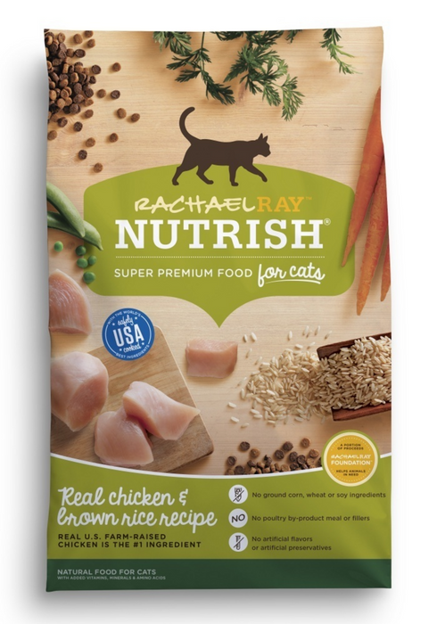 Rachael Ray Nutrish Natural Chicken Brown Rice Recipe Dry Cat Food Concord Pet Foods Supplies Delaware Pennsylvania New Jersey Maryland