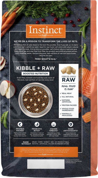 Instinct raw kibble hotsell