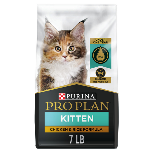 Purina Pro Plan Focus Chicken & Rice Formula Kitten Dry Cat Food