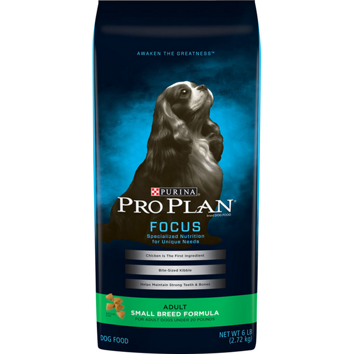 Purina Pro Plan Focus Chicken & Rice Formula Adult Small & Toy Breed Dry Dog Food