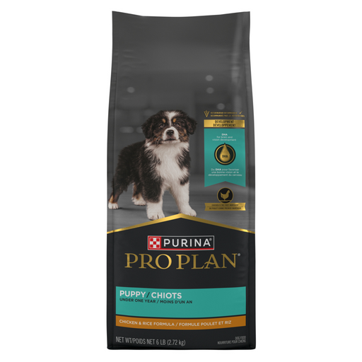 Purina Pro Plan Chicken & Rice Formula Puppy Small Breed Dry Dog Food