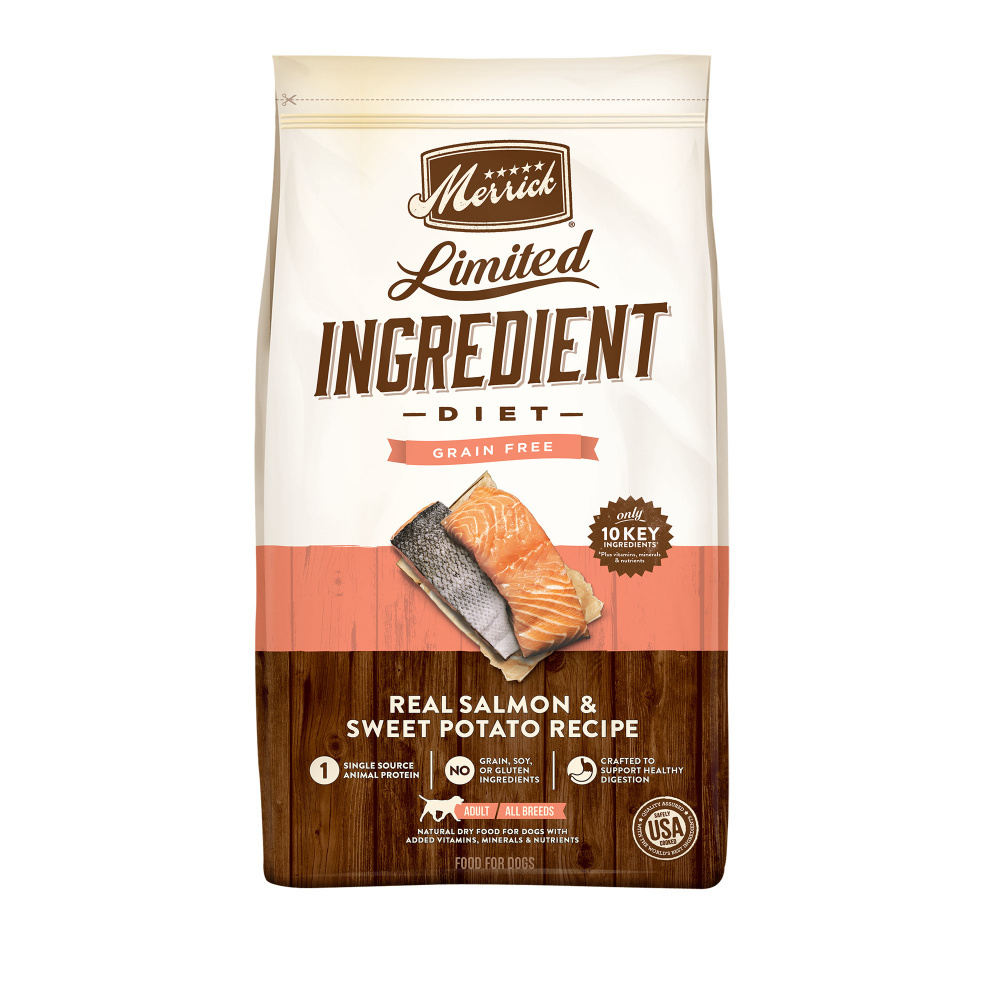 Merrick Limited Ingredient Diet Grain Free Real Salmon & Sweet Potato Recipe Dry Dog Food