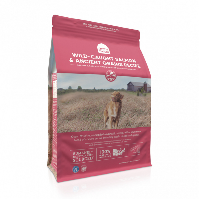 Open Farm Wild Caught Salmon & Ancient Grains Dry Dog Food