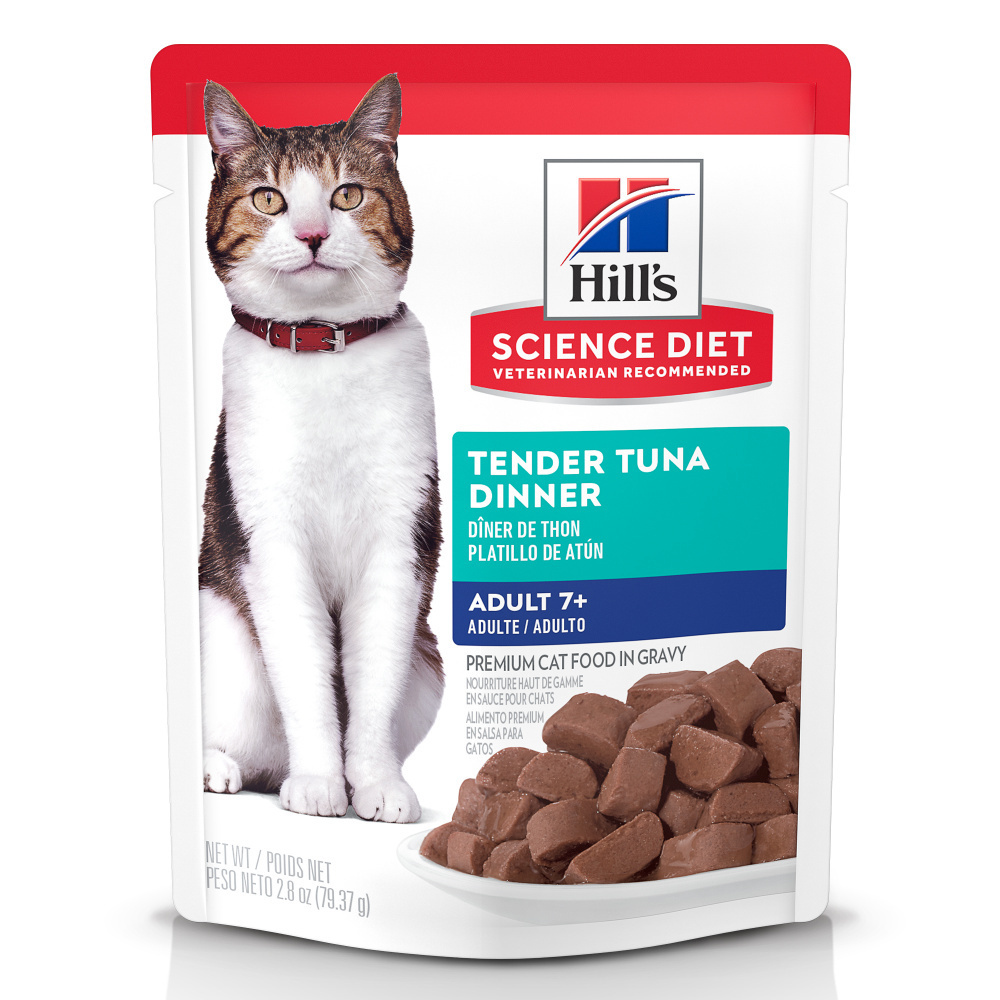 Hill s Science Diet Senior 7 Tender Tuna Dinner Wet Cat Food Concord Pet Foods Supplies Delaware Pennsylvania New Jersey Maryland