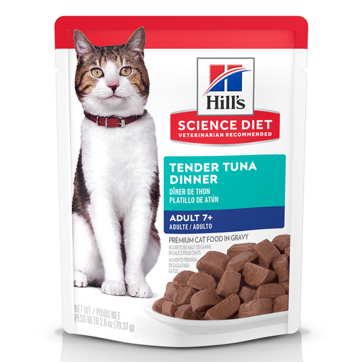 Hill's Science Diet Senior 7+ Tender Tuna Dinner Wet Cat Food