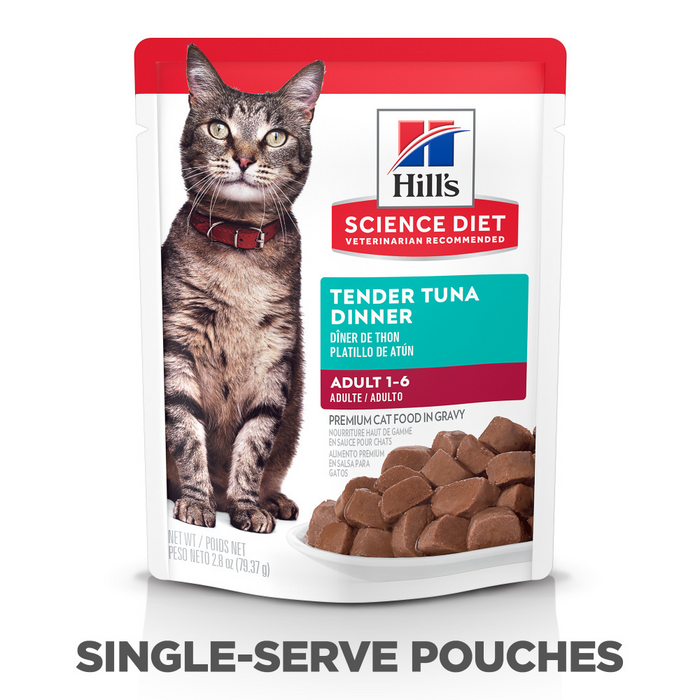 Hill's Science Diet Tender Tuna Dinner Adult Wet Cat Food