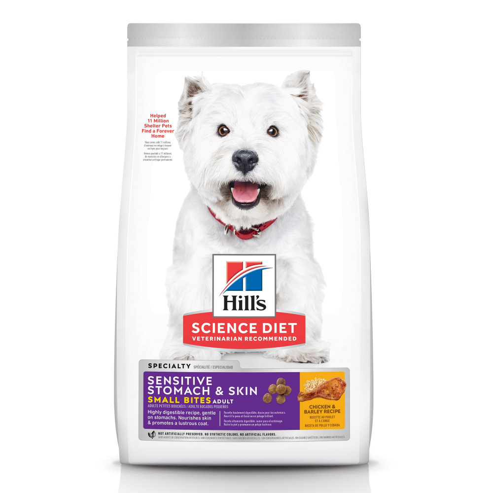 Hill's Science Diet Sensitive Stomach & Skin Adult SM Bites Chicken Re —  Concord Pet Foods & Supplies| Delaware, Pennsylvania, New Jersey, Maryland