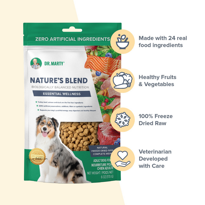 Dr. Marty Nature's Blend Freeze Dried Raw Dog Food