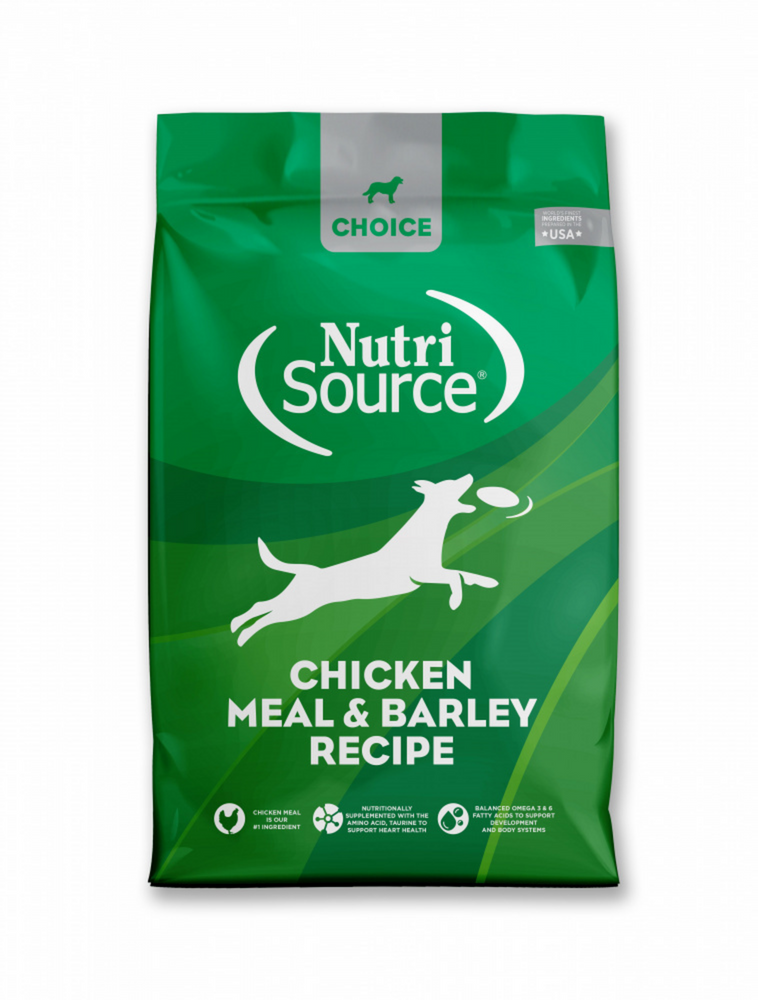 NutriSource Choice Chicken Meal & Barley Recipe Dry Dog Food