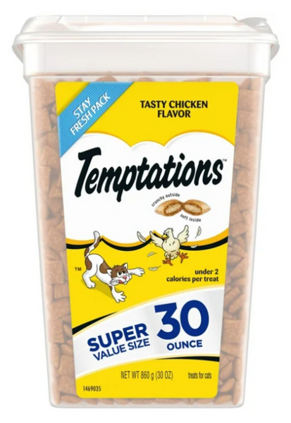 Temptations Tasty Chicken Flavor Cat Treats - Serving 33 Locations