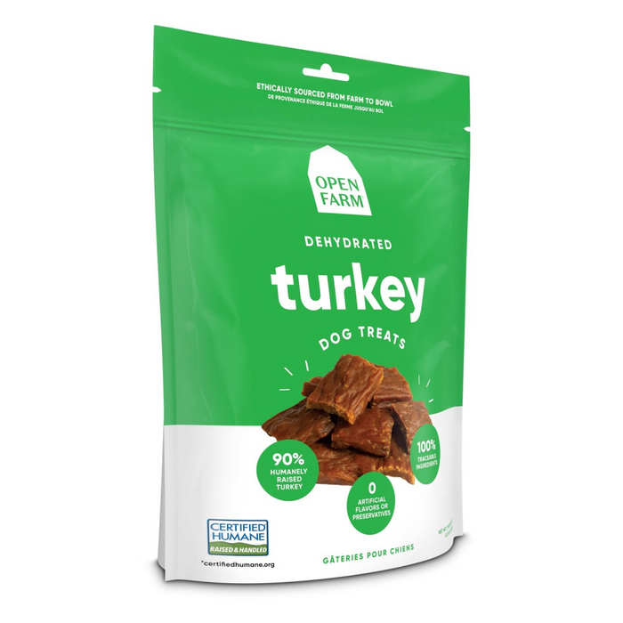 Open Farm Dehydrated Grain Free Turkey Dog Treats