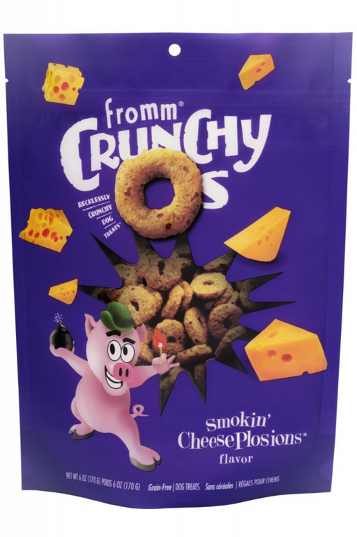 Fromm Crunchy Os Smokin' CheesePlosions Dog Treats