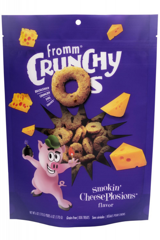 DONKEYS 九州バードコア　CONFUSE GISM Fromm Crunchy Os Smokin' CheesePlosions Dog Treats — Concord Pet