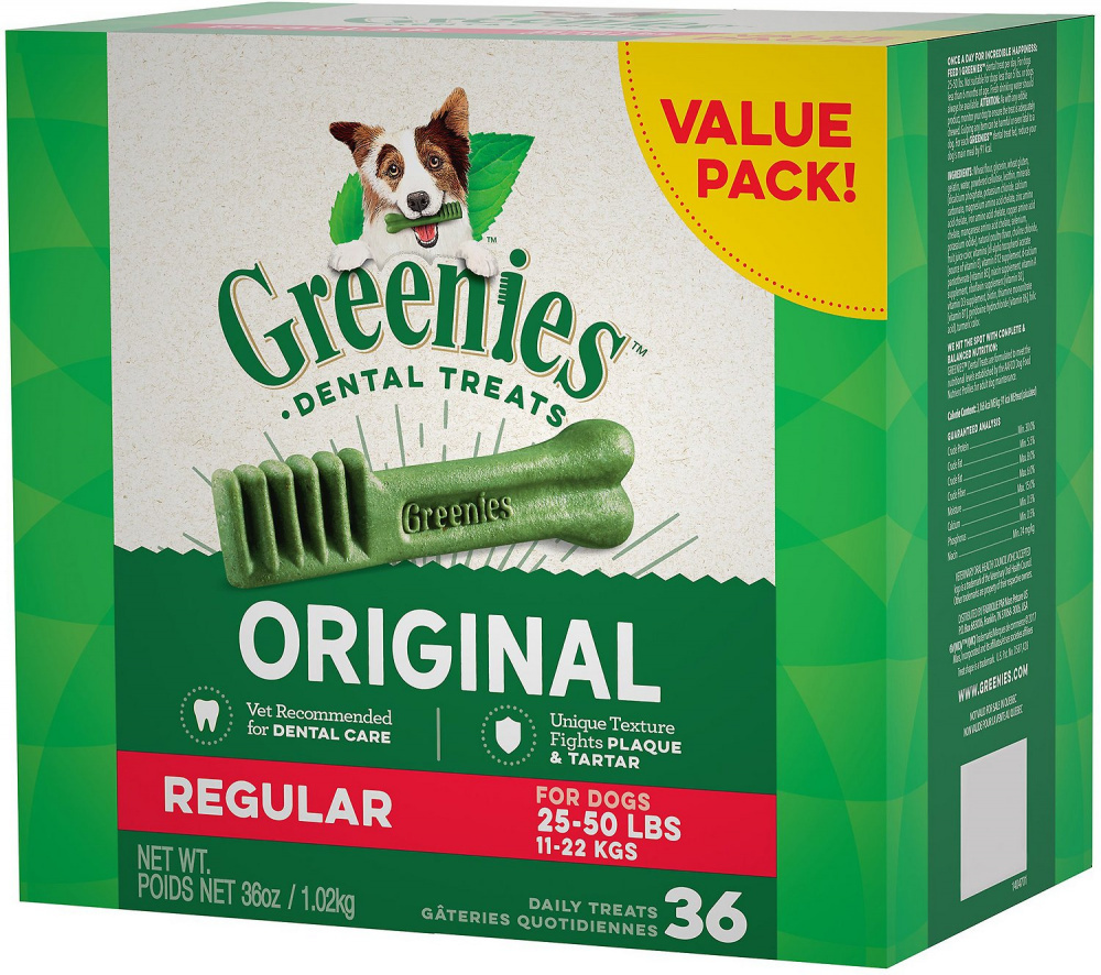 Zukes Z-Bones Grain Free Clean Apple Crisp Dental Dog Treats