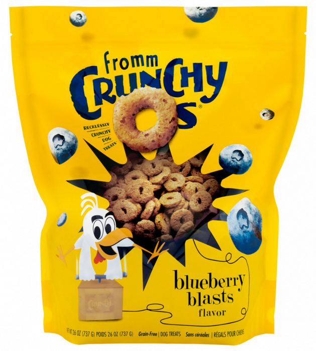 Fromm Grain Free Crunchy Os Blueberry Blasts Dog Treats