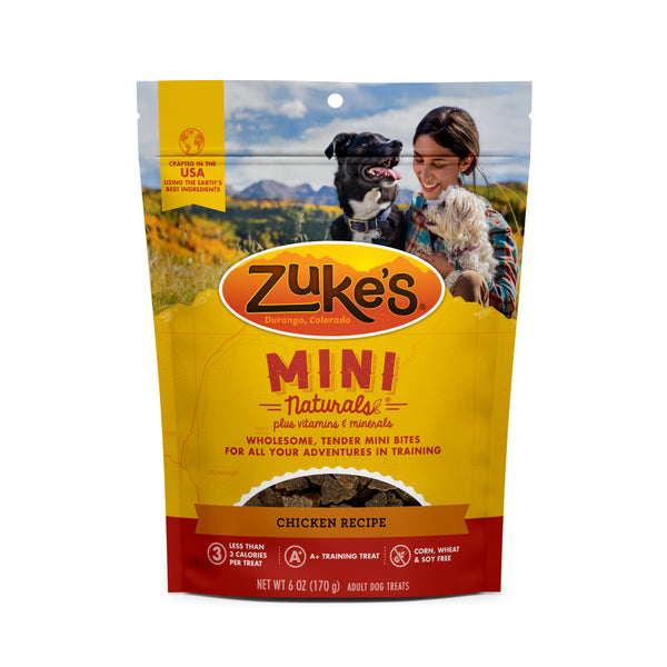 Zukes Chicken Mini Naturals Dog Treats - Serving 33 Locations