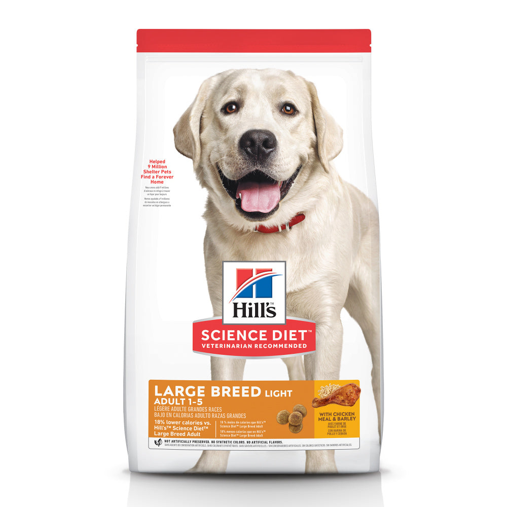 Hill's Science Diet Adult Large Breed Light Chicken Meal & Barley Dry Dog Food