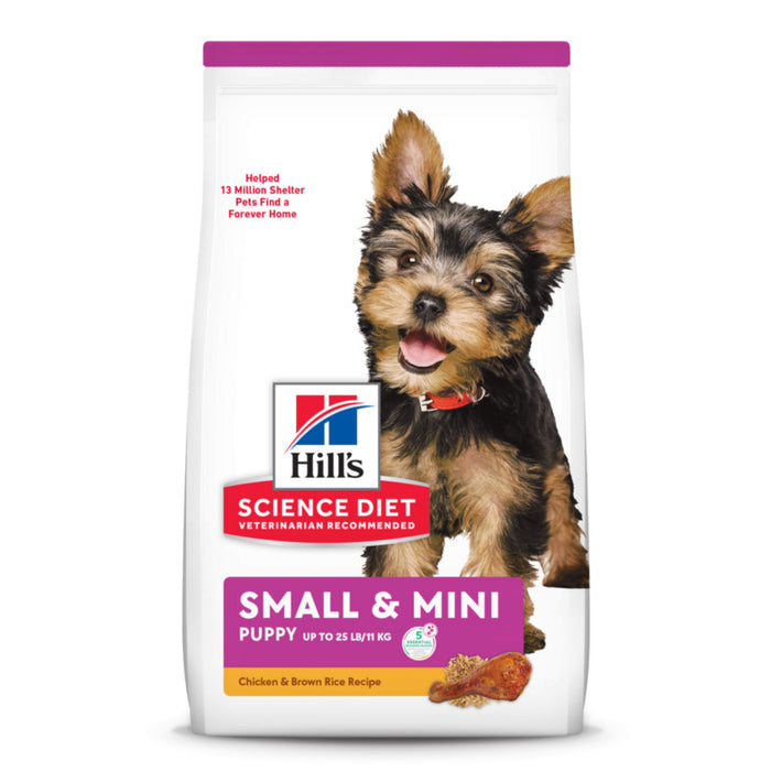 Hill's Science Diet Puppy Small Paws Chicken Meal, Barley & Brown Rice ...