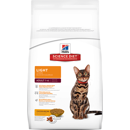Hill's Science Diet Adult Light Chicken Recipe Dry Cat Food