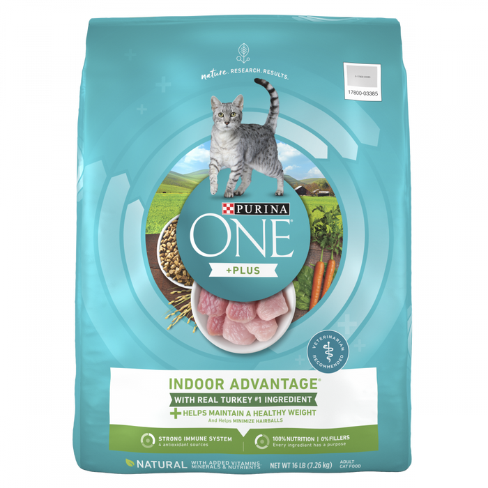 Purina ONE Indoor Advantage Hairball & Healthy Weight Formula Dry Cat Food