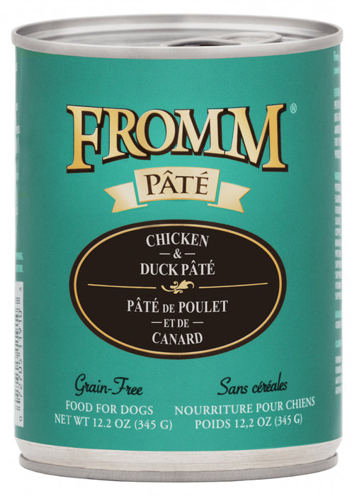 Fromm Chicken & Duck Pate Grain Free Canned Dog Food