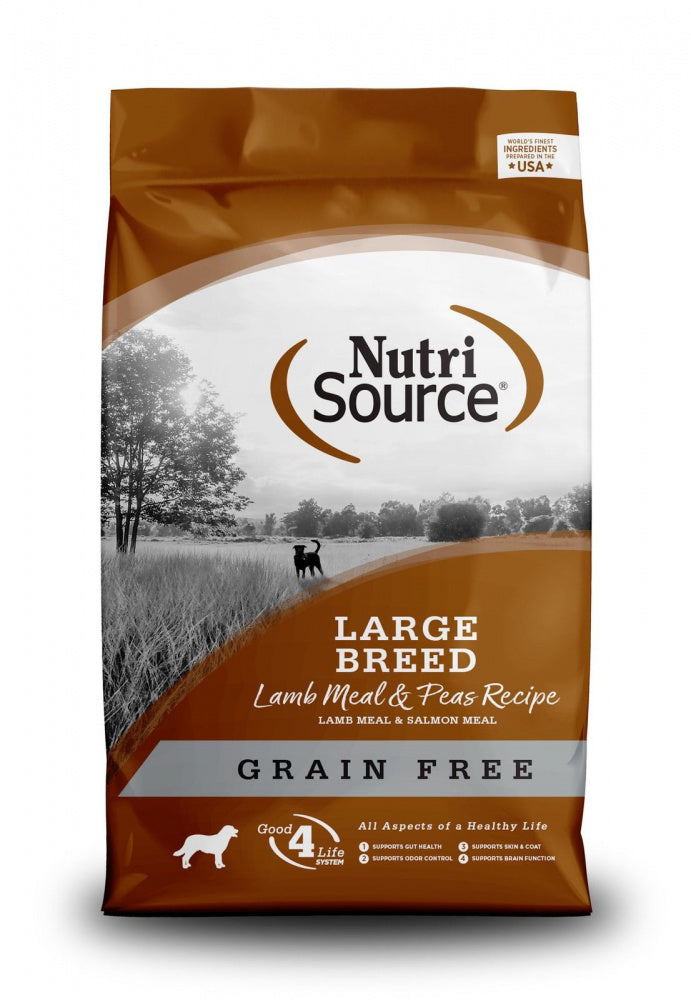 NutriSource Grain Free Large Breed Lamb Dry Dog Food
