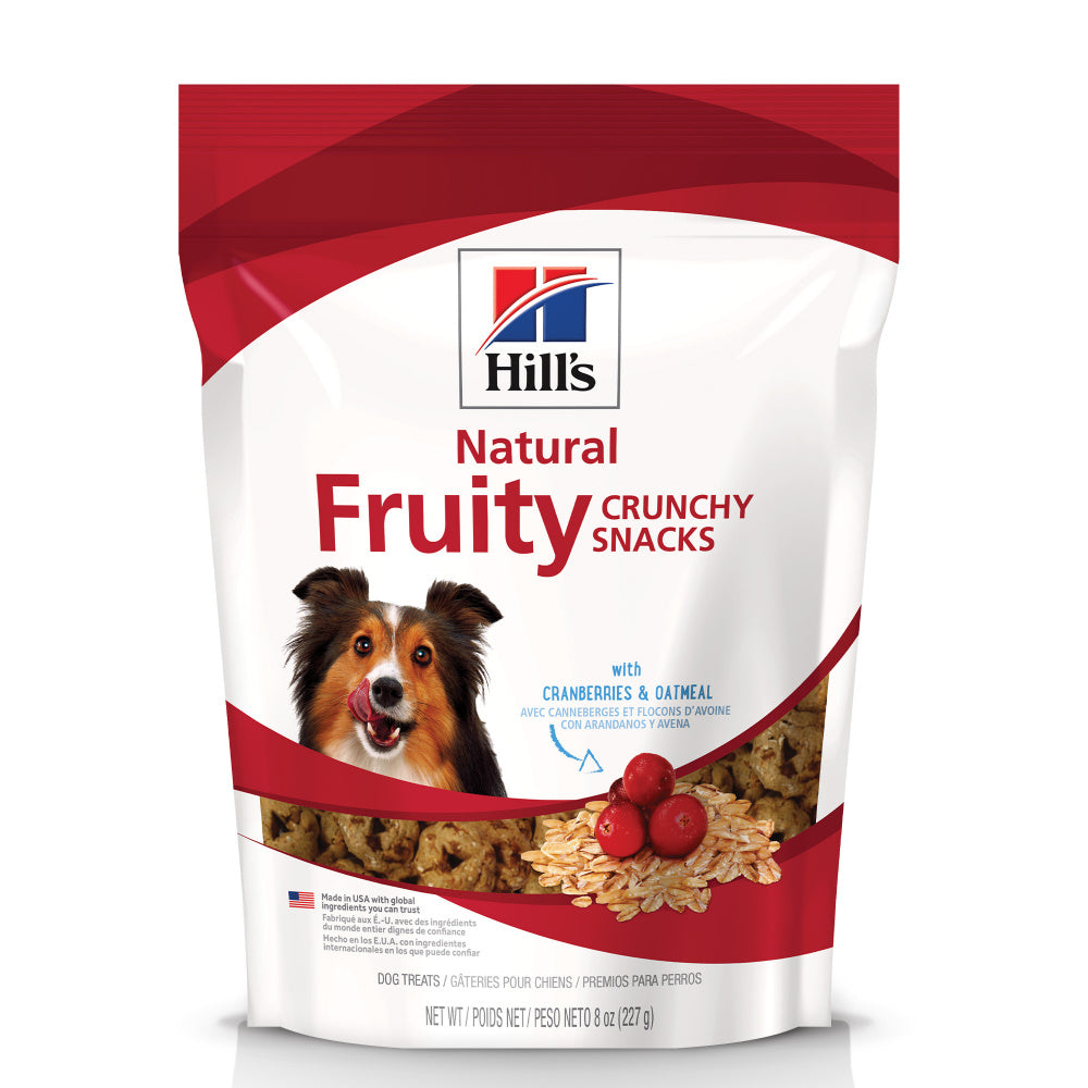 Hill's Science Diet Fruity Snacks with Cranberry & Oatmeal Dog Treats