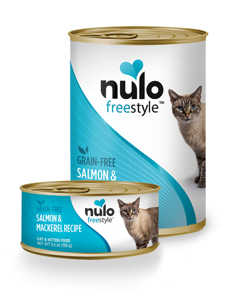 Nulo FreeStyle Grain Free Salmon and Mackerel Recipe Canned Kitten & Cat Food