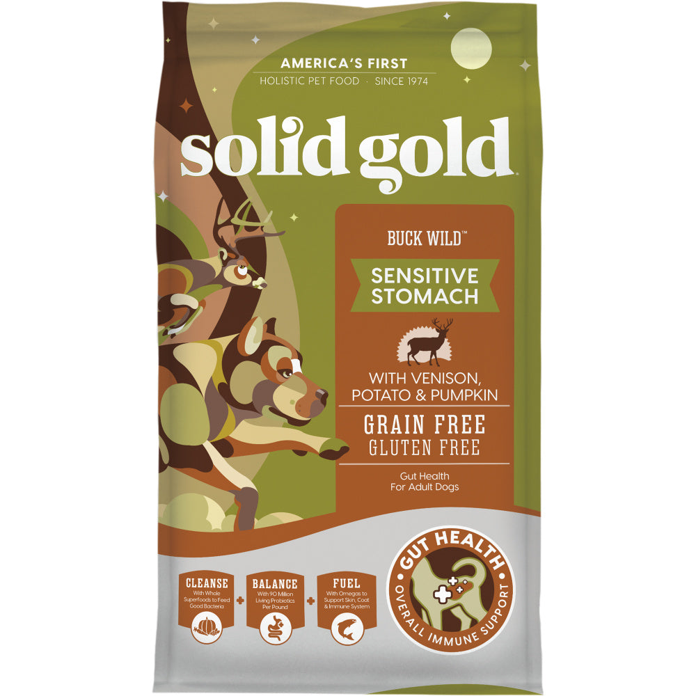 Solid Gold Nutrientboost Buck Wild Vension Potato & Pumpkin Recipe Dry Dog Food