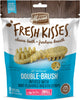 Merrick Fresh Kisses Grain Free Mint Breath Strips Small Dental Dog Treats