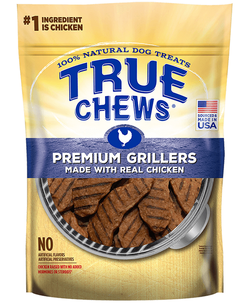 True Chews Premium Grillers with Real Chicken Dog Treats