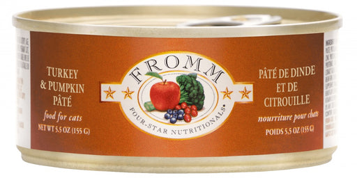 Fromm Four Star Turkey & Pumpkin Pate Canned Cat Food