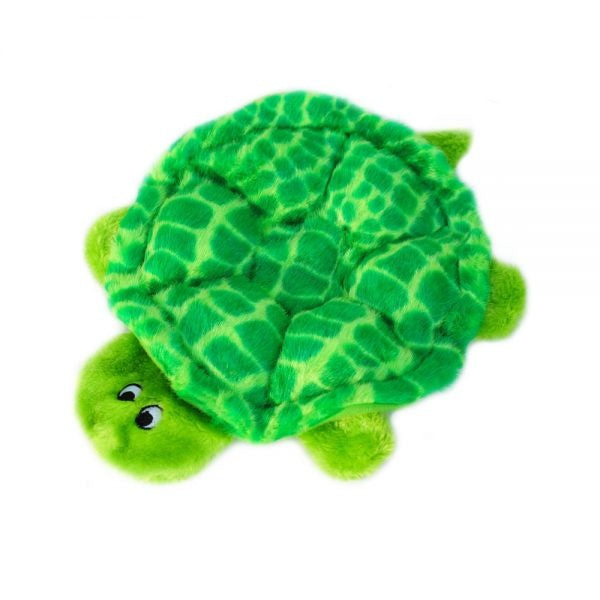 ZippyPaws Squeakie Crawler SlowPoke the Turtle Plush Dog Toy