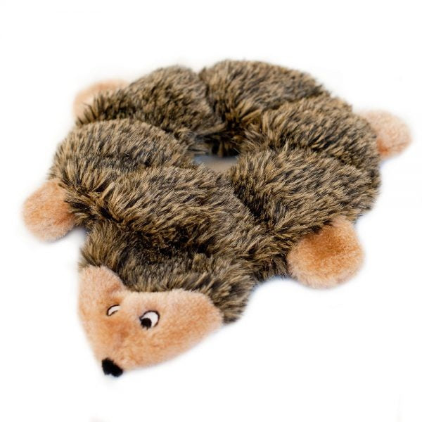 ZippyPaws Loopy Hedgehog Squeaky Plush Dog Toy