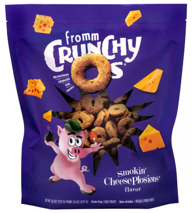 Fromm Grain Free Crunchy Os Smokin' CheesePlosions Dog Treats