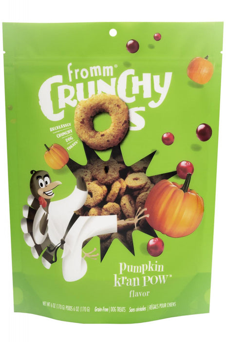 Fromm Grain Free Crunchy Os Pumpkin Kran POW Dog Treats