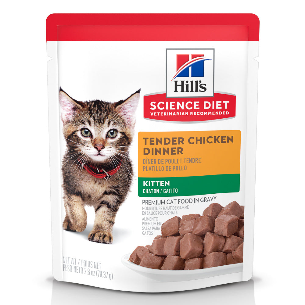 Hill's Science Diet Tender Chicken Dinner Kitten Wet Cat Food